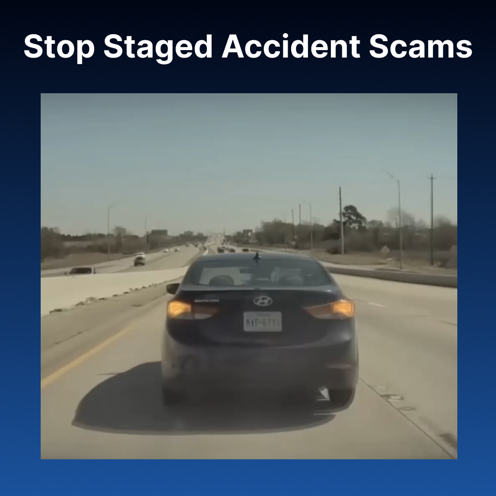 RoadVision dash camera recording road incidents
