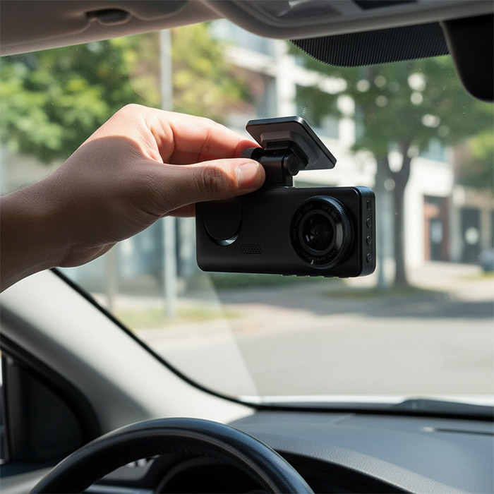 Mount your dash cam